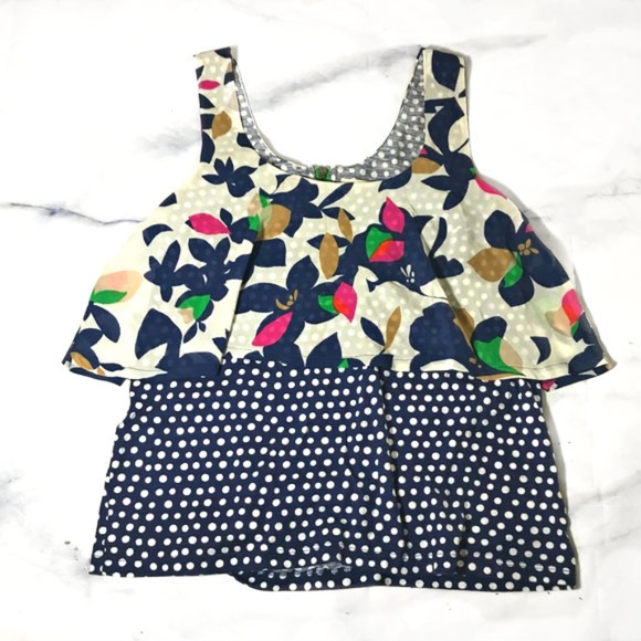 Anthropologie Tops - Anthropologie Meadow Rue Throughway Layered Tank